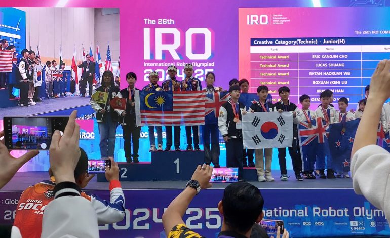 Orang Asli Students Secure Gold Medals At The IRO 2025