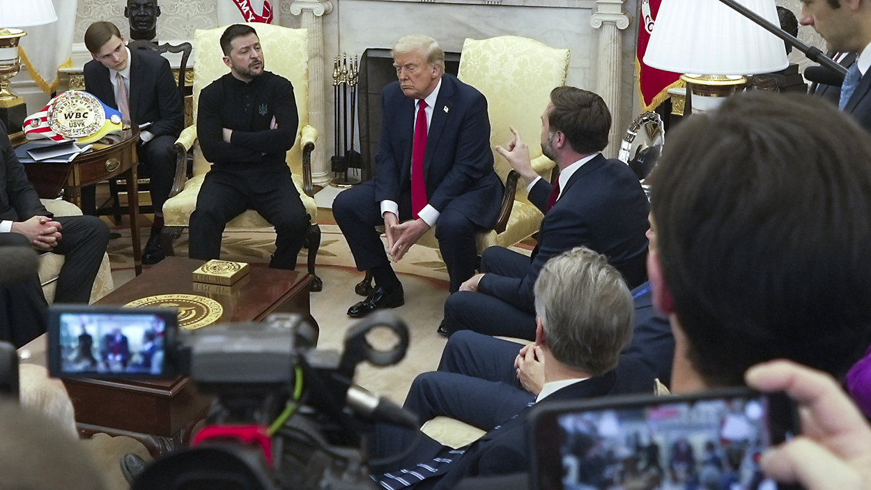 Donald Trump Slashes Ukraine Aid After Zelenskyy Spats with Him