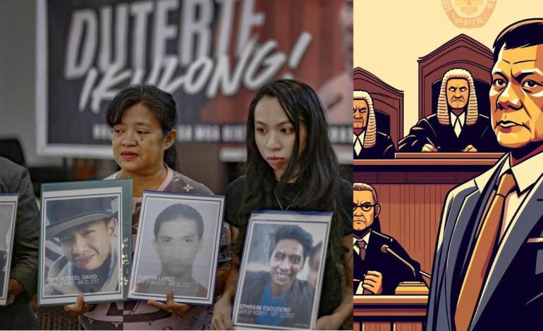 Former Philippine Primer Duterte on Trial for Crimes Against Humanity