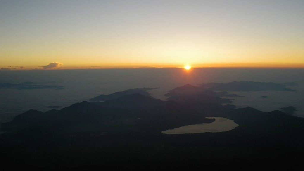Sunrise View at Mount Fuji
