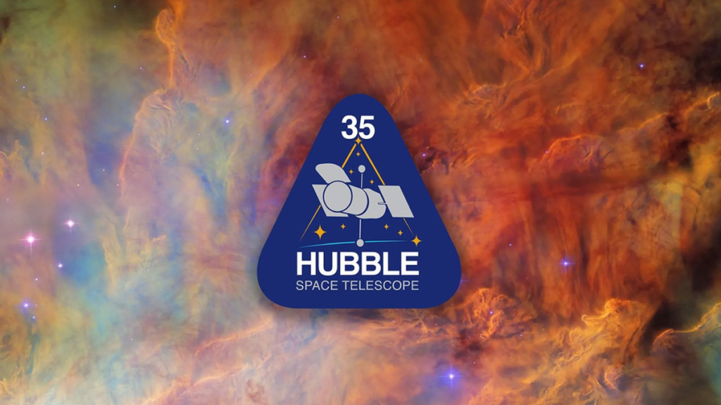 Hubble 35th Anniversary graphic
